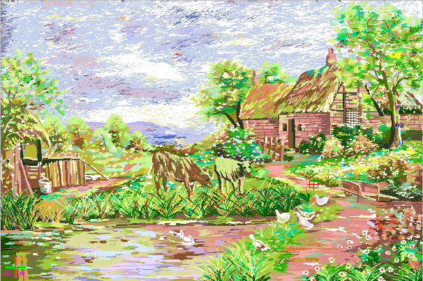 乡村夏日